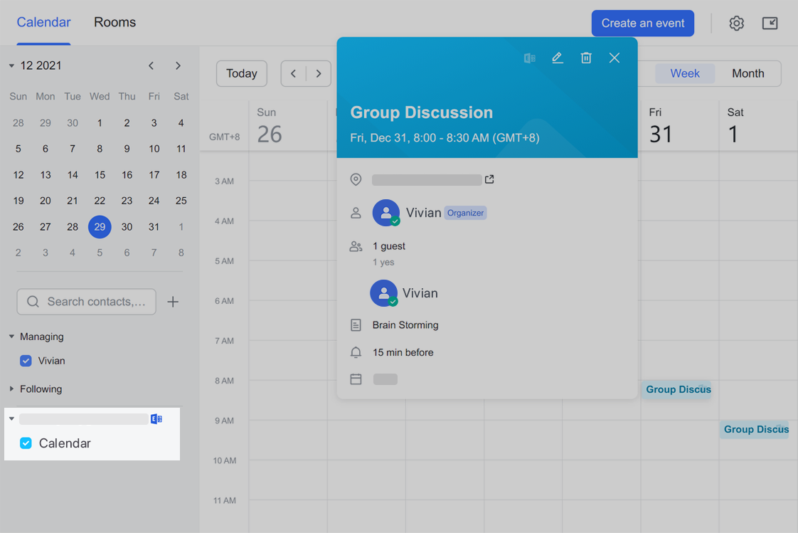 Sync Exchange Calendar with Feishu Calendar