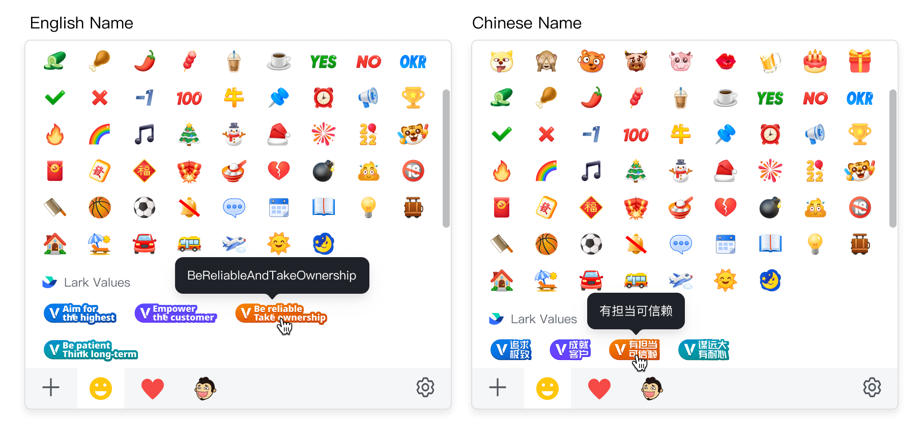 Specifications for custom emojis