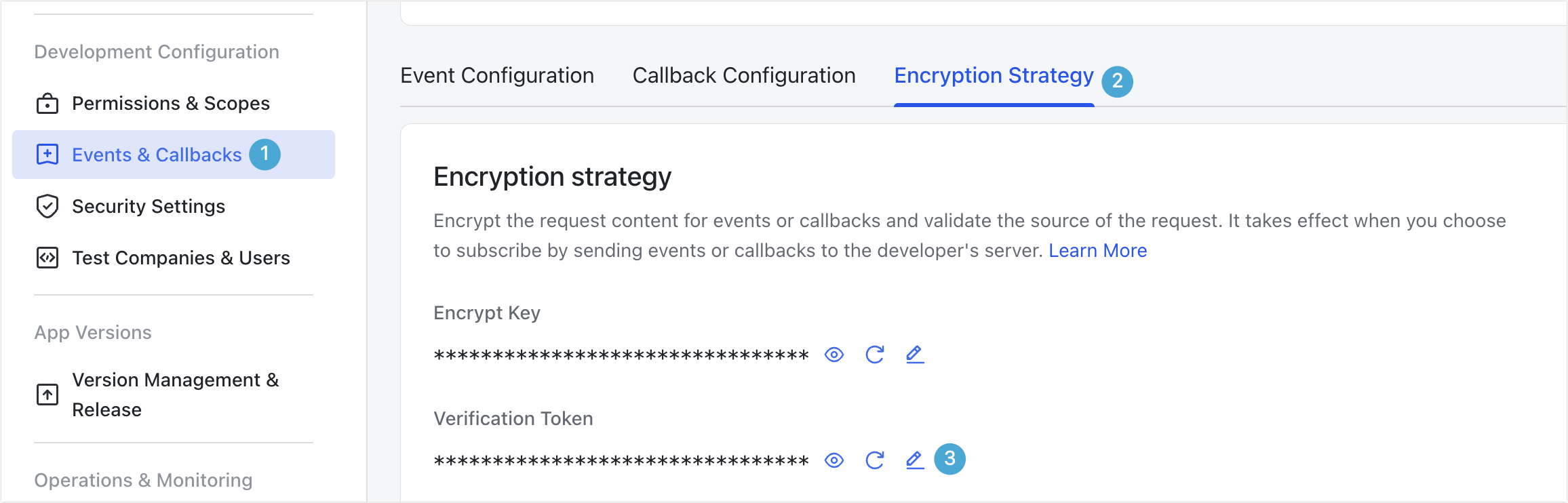 Step 3: Receive events - Documentation - Feishu Open Platform