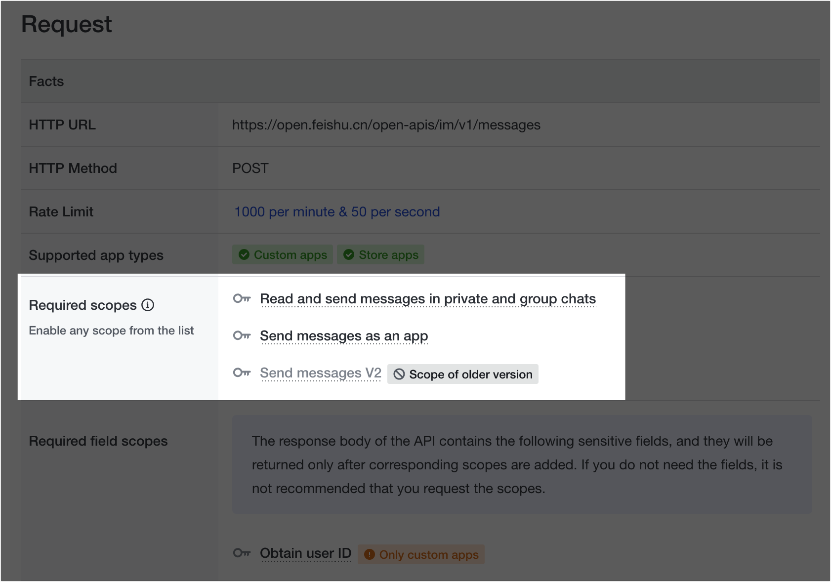 API Permissions
