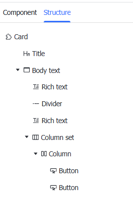 Compile Card Example 卡片搭建说明 - 开发教程 - 飞书开放平台