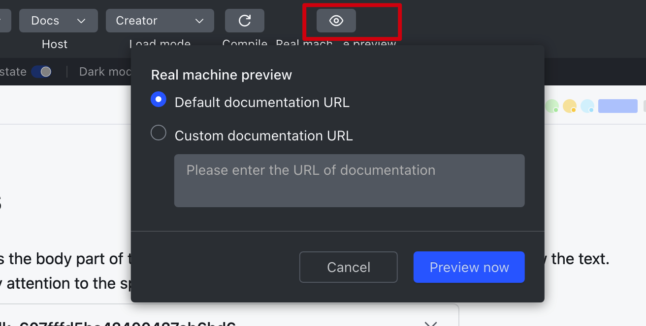 Preview Functionality 真机预览 - 开发指南 - 飞书开放平台